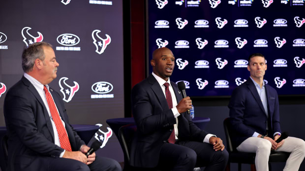 Cal McNair, DeMeco Ryans, Nick Caserio